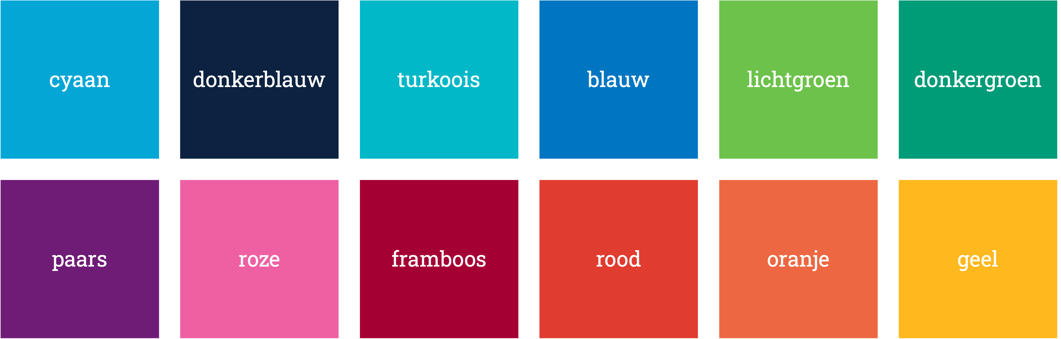 TU Delft colour palette